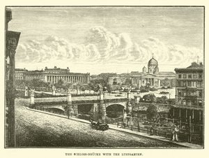 A Schloss-brucke a Lustgartennel alkotó: English School