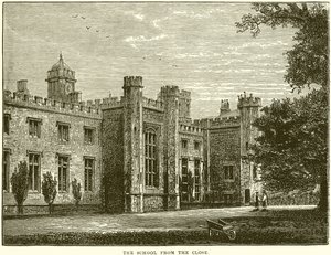 Az iskola közelről alkotó: English School