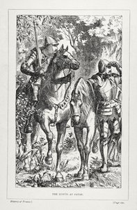 A patayi cserkészek a Franciaország történetéből, Emile de Bonnechose, kiadó: Ward, Lock and Co, London alkotó: English School