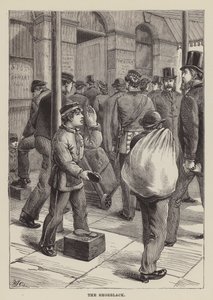 The Shoeblack (metszet) alkotó: English School