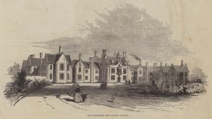 A Shropshire-i New Lunatic Asylum alkotó: English School