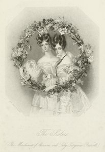 A nővérek, Abercorn márciusiasa és Georgiana Russell hölgy alkotó: English School
