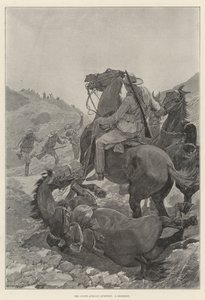 A dél-afrikai kérdés, egy csetepaté (litho) alkotó: English School