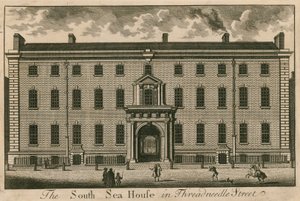 A South Sea House a londoni Threadneedle Street-ben alkotó: English School