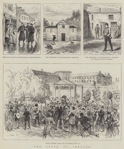 Ír állam (metszet) alkotó: English School