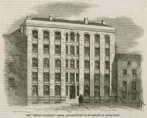 A Strand épületei alkotó: English School