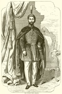 A szultán, Abdul Medjid alkotó: English School