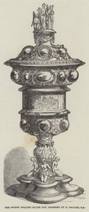 A Swiney Bequest Silver Cup, tervezte D Maclise, RA (metszet) alkotó: English School