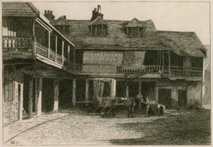 A Tabard Inn, Southwark alkotó: English School
