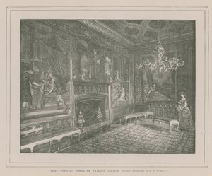 A gobelinszoba a Szent Jakab-palotában alkotó: English School