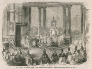 A „Te Deum” a békéért alkotó: English School