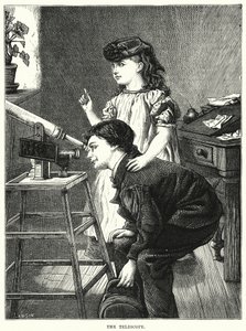 A teleszkóp (metszet) alkotó: English School