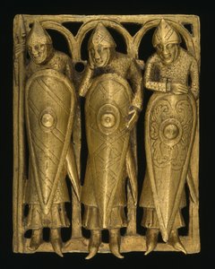 Temple Pyx, 1140-50 körül (aranyozott rézötvözet) alkotó: English School