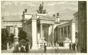 Demeter temploma, Eleusis szent titkainak híres szentélye alkotó: English School