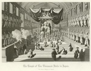 Tízezer bálvány temploma, Japán alkotó: English School