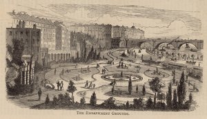 A Temze Embankment területe alkotó: English School