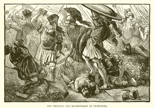 A thébaiak és macedónok Chaeroneában