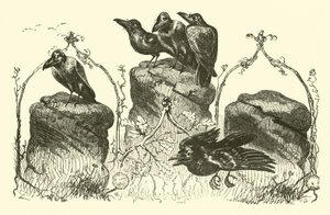 A három varjú alkotó: English School