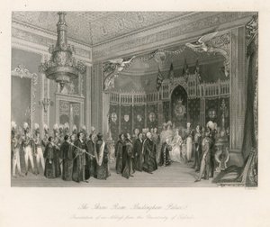 A Trónterem, a Buckingham-palota alkotó: English School