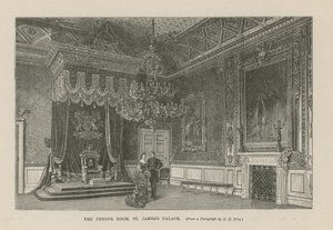 A trónterem a Szent Jakab-palotában alkotó: English School