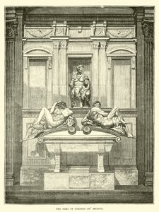Lorenzo de Medicis sírja alkotó: English School