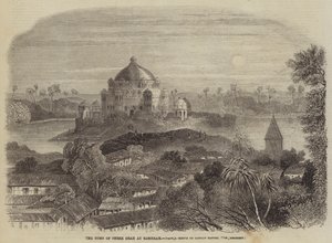Sher Shah sírja Sasaramban (metszet) alkotó: English School