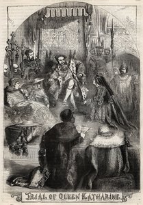 Aragóniai Katalin királynő per 1529-ben, VIII. Henrik első felesége, akinek a királlyal kötött házasságát érvénytelenítették – Proces de Catherine d