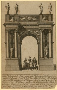 A Diadalív a Champion bejáratával alkotó: English School