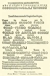 Az utópisztikus ábécé alkotó: English School