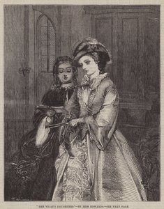 A vikárius lányai (metszet) alkotó: English School