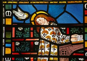 Die Jungfrau Maria bei der Verkündigung