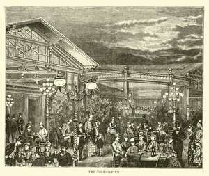 A Volksgarten alkotó: English School