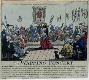 A Wapping-koncert, kocsma. szerző: S.W. Fores alkotó: English School