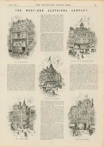 A West End Clothiers Company alkotó: English School