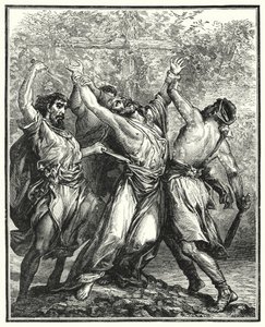 The Wicked Husbandmen (metszet) alkotó: English School