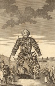 The Wicker Man of the Druids, The Complete English Traveller, vagy egy új felmérés és leírás Angliáról és Walesről, pub. 1771 alkotó: English School