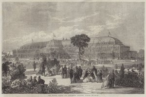 The Winter Garden and Exhibition Building, Dublin (metszet) alkotó: English School