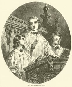 A fiatal kóristák (metszet) alkotó: English School