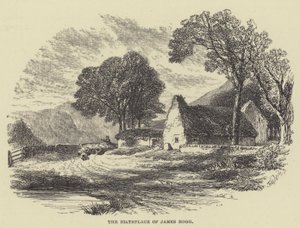 James Hogg szülőhelye (metszet) alkotó: English School