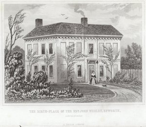 John Wesley tiszteletes szülőhelye alkotó: English School