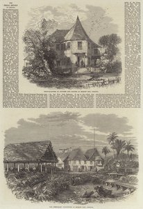 A fekete lázadás Jamaicában (metszet) alkotó: English School