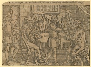 Die Verbrennung von Thomas Tomkins