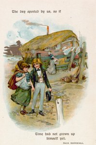 A nap úgy telt velünk, mintha az Idő még nem nőtte volna ki magát. David Copperfield alkotó: English School