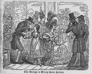 Egy Drury Lane szalonban végzett tevékenység alkotó: English School