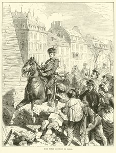 Az első német Párizsban, 1871 februárjában alkotó: English School