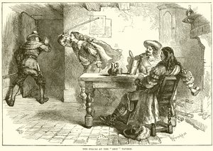 A fracas a Hajó kocsmában alkotó: English School