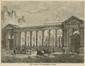 A londoni Grosvenor House eleje alkotó: English School