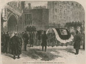 Die Beerdigung von Lord Palmerston