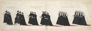 I. Erzsébet királynő temetési menete a Westminsteri apátságba, 1603. április 28. alkotó: English School