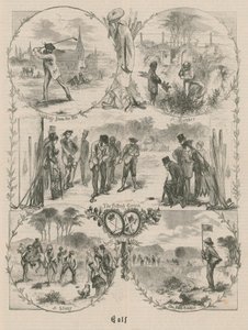 A golf játék alkotó: English School